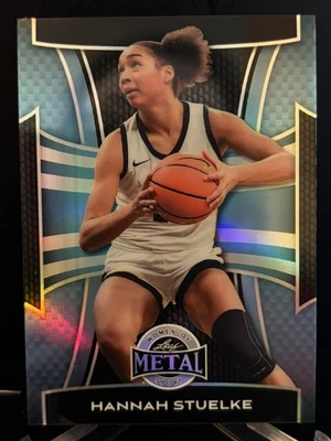 Hoja de metal 2025 mujeres de deporte Hannah Stuelke azul claro/8 Iowa Hawkeyes Foto 1 de 3