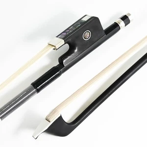 Carbon Fiber Cello Bow Full 4/4 Size Natural Mongolia Horsehair 71.5cm - Picture 1 of 7
