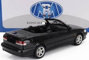 wonderful resin-modelcar 1:18 SAAB 9-3 VIGGEN CONVERTIBLE 2000 - black - lim.ed - Picture 1 of 2