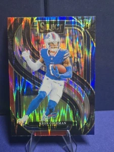 2024 Panini Select Keon Coleman Rojo Blanco Azul Prizm Shock Premier Level (RC)🔥 - Imagen 1 de 4