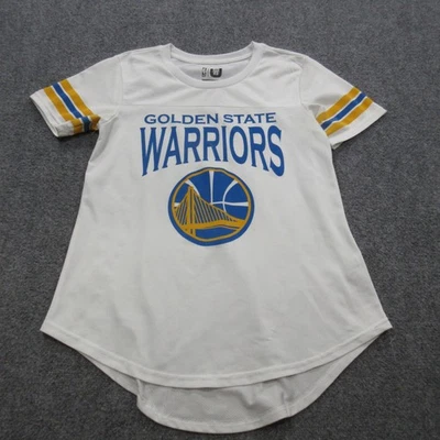 Camisa Golden State Warriors Mujer Mediana NBA Baloncesto Azul Dorado Poliéster Foto 1 de 4