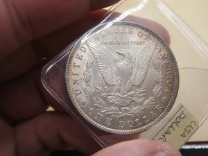 BULLION Fine Condition Morgan Silver Dollar High Grade Philadelphia Mint 1890 - Bild 1 von 4