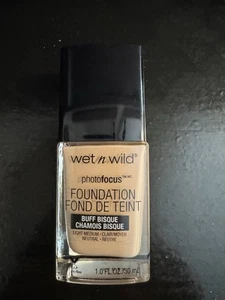 Wet n Wild PhotoFocus Foundation Buff Bisque Matte Light Medium New - Picture 1 of 2
