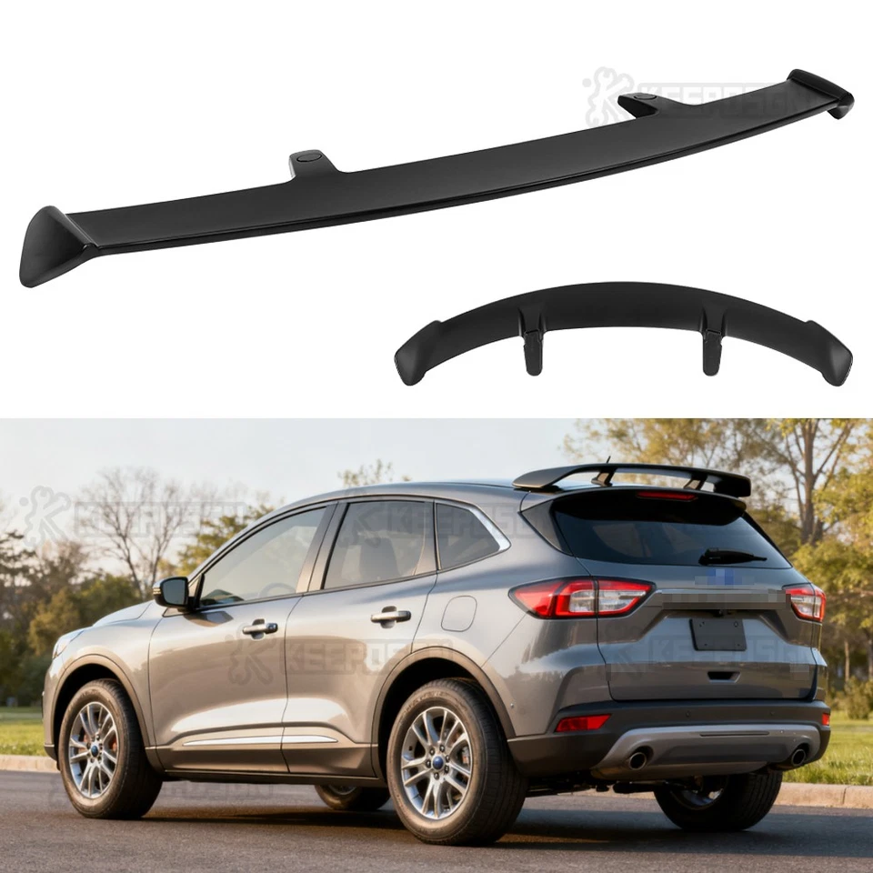 For Ford Escape SE ABS 52" Rear Trunk Spoiler Wing Lip Rear Window Roof Lips — 第 1/4 张图片