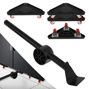 Furniture Mover Tool Set Heavy Duty Furniture Lifter 360° Rotation Wheels US≡+ - Picture 1 of 11