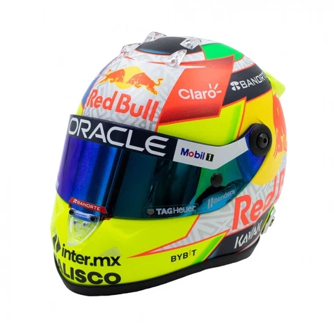 2023 Sergio Perez Red Bull Racing F1 Replica 1:2 Scale Helmet Cover