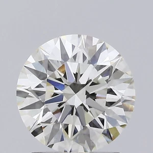 1.60 CT IGI Certified Lab Created Round Diamond J-VS1 CVD HPHT Diamond - Picture 1 of 2