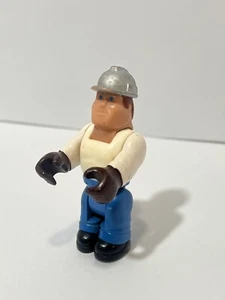 Vintage Fisher Price Husky Helfer Bauarbeiter Mann Figur 70er Jahre - Bild 1 von 3