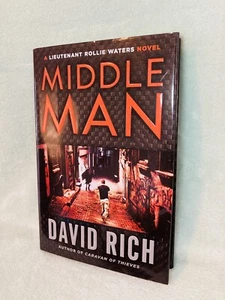 Middle Man von David Rich (2013, Hardcover mit Schutzumschlag) Thriller Roman - Bild 1 von 7