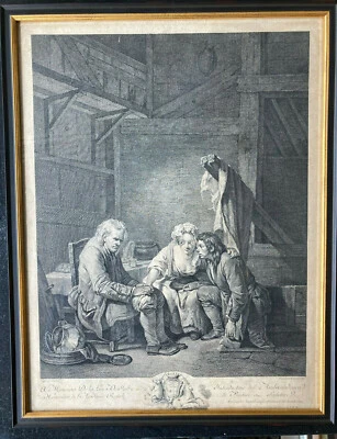 Nr 304 Kupferstich Französisch  Laurent CARS 1699-1771 - Bild 1 von 4