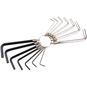Draper Key Set - 33659 14 Piece Metric/Imperial Hexagon Key Set - Picture 1 of 1