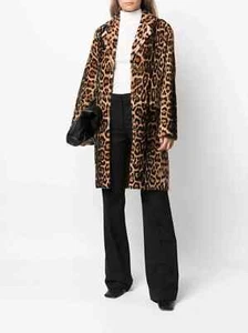 Yves Salomon Super Soft Leopard Print Coat £3800.00 Farfetch - Picture 1 of 14