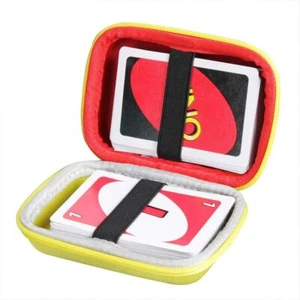 NEW ANLEO - Hard Travel Case with premium zippers for UNO Card Game (Case Only) - Picture 1 of 6