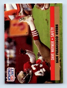 1991 Pro Set Dave Waymer San Francisco 49ers #657 - Picture 1 of 2
