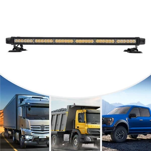 28.4" 80 LED Amber LED Strobe Light Bar, Emergency Strobe Light, Strobe Light - Picture 1 of 22