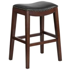 Flash Furniture Backless Bar Stool in Black - Picture 1 of 1