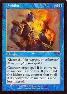 MTG - Invasione - Proibizione - Foil - NM+ - Foto 1 di 1