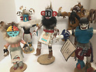 Kachinas Collection of 5 Signed, 10", 1 with COA