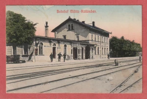 AK Bahnhof Miltitz Roitzschen - Bild 1 von 2