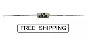 (1x) 1 Ω - 3.25W - 5% - Vitreous Enamel Resistor - Axial Lead - Ohmite 90 Series - Picture 1 of 1