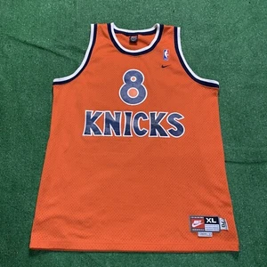 Nike New York Knicks NBA Trikot HERREN XL +2 Länge #8 Latrell Sprewell VINTAGE - Bild 1 von 8
