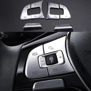 Multifunktionslenkradtasten Abdeckung Blende Passend Für VW Tiguan MK2 Rline