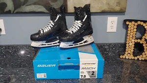 Bauer Supreme Mach Eishockey Schlittschuhe Senior Größe 7 Fit 2 - Bild 1 von 17