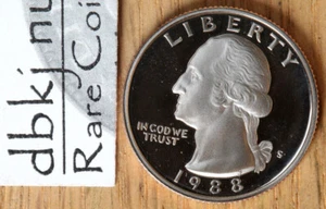 1988 S Washington Quarter 25¢ - Choice to Gem Proof - Picture 1 of 3