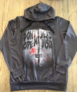 Neu Don't Open Dead Inside leichter Hoodie Gr. S/M Zombies The Walking Dead - Bild 1 von 3