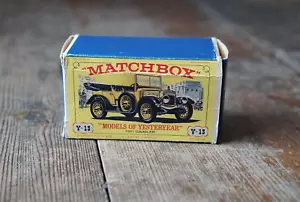 Matchbox Models of Yesteryear 1911 Daimler Y-13 EMPTY BOX - Picture 1 of 6