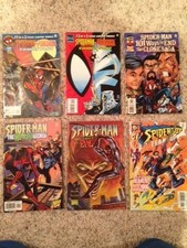SPIDERMAN (LOT OF 6) 1996 /PUNISHER #1,2, CLONE SAGA, LEGACY EVIL, SEE DETAILS