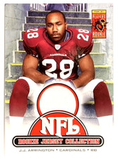 2005 Upper Deck J.J. ARRINGTON Rookie Jersey Collection Card #R14 Cardinals