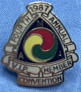 1987 AMA 4° SPILLO ANNUALE CONVENTION MEMBRI VIP - Foto 1 di 4
