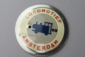 alte Auto Plakette - Locomotief Amsterdam - Bild 1 von 2