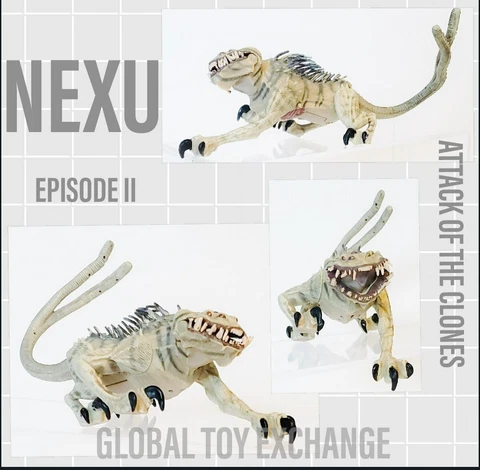 STAR WARS 3.75 INCH NEXU BEAST GEONOSIAN ARENA FIGURE HASBRO Cover