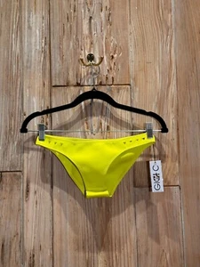 GIGI C SWIM LINDA BIKINI BOTTOM WOMEN'S SUMMER BEACH VIBES NEON XS NWT - Picture 1 of 3