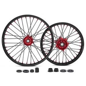 21"/19" CNC Wheels Rim Hub Set For Honda CRF250R CRF450R CRF250RX CRF450RX 19-25 - Bild 1 von 9