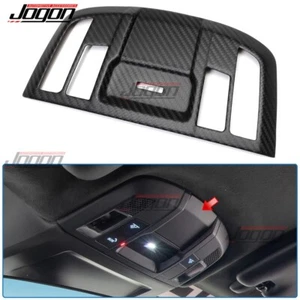 Interior Reading Light Lamp Cover For Porsche 911 992 Carrera Turbo Matte Carbon - Picture 1 of 10