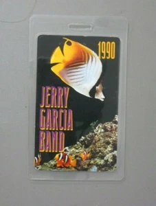 Jerry Garcia Band Backstage Pass laminiert 1990 Grateful Dead AUTHENTISCH! - Bild 1 von 1