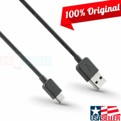 OEM Original HTC USB2.0 4FT USB-C Data Charge Cable for HTC 10 U11 U12 BOLT - Image 1 of 4