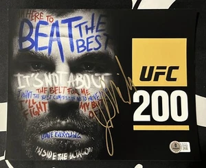 Jim “A-10” Miller Signed 8x10 Photo. Beckett COA. UFC. MMA. Most UFC Wins - Picture 1 of 1