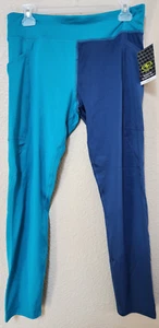 Athletic Works Girls Blue Leggings Size XL (14-16) Plus BRAND NEW - Picture 1 of 5