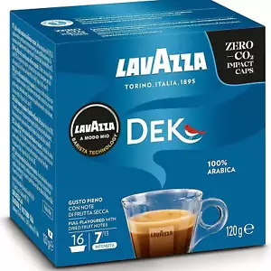 Lavazza A Modo Mio Dek Coffee Capsules - Decaffeinated - 96 Pods - Picture 1 of 5