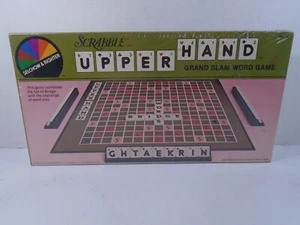 Scrabble 1981--juego de palabras Grand Slam de mano superior (nuevo) - Imagen 1 de 5
