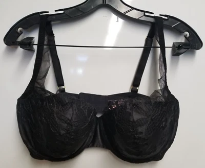 11230617 Sujetador Balconette Satinado Ziggy Glam Floral Bordado Ligeramente Forrado 36DDD Foto 1 de 4