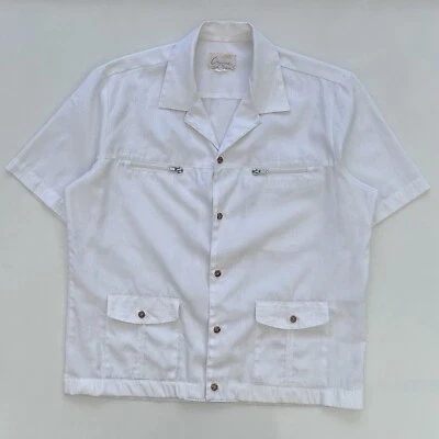 Camisa True Vintage 70’s Cruise D’gala Hecha en Florida EE. UU. Talla Hombre’s Grande Foto 1 de 4