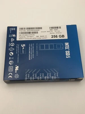 Intel 545s 256GB SSD HDD M.2 SSDSCKKW256G8X1 6Gb/s (NOT 2.5") - Image 1 of 3