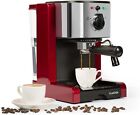 KLARSTEIN Passionata Rossa Espresso and Cappuccino Machine, 20 Bars of Pressure,