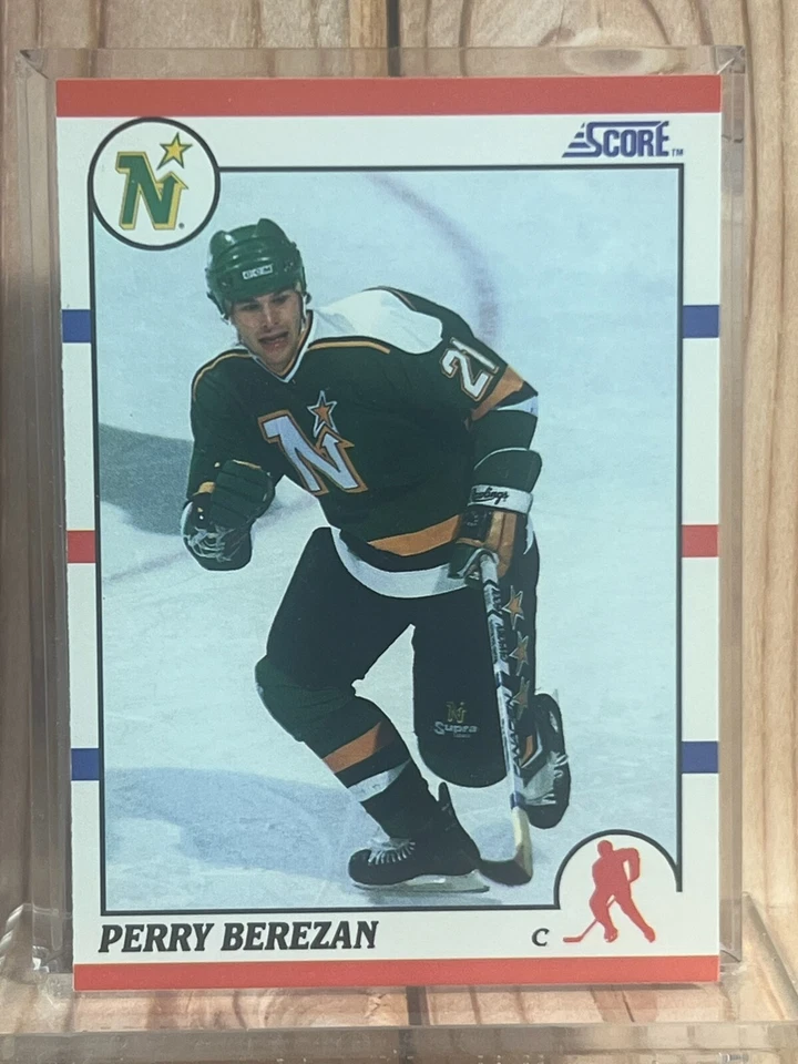 Perry Berezan 1990 Score #379 Minnesota North Stars - Image 1 of 1