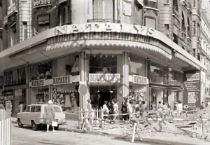París Avenida Champs Elíseos Tiendas Ropa - Reproducción Foto Antigua An. 1960 - Imagen 1 de 3